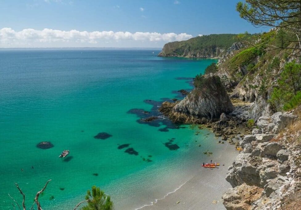 Kerleyou baai bij Crozon